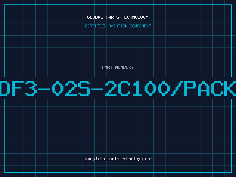 Aviation Part DF3-02S-2C100/PACK