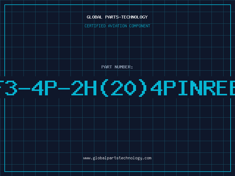 Aviation Part DF3-4P-2H(20)4PINREEL