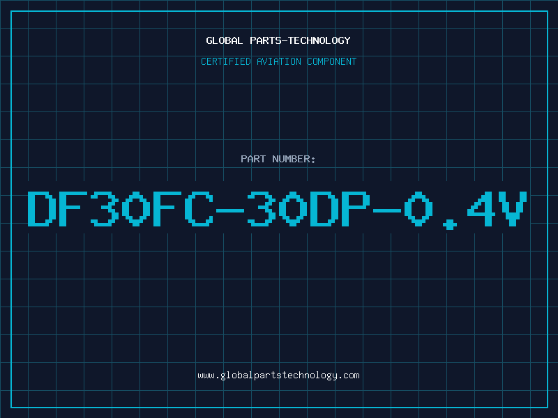 Aviation Part DF30FC-30DP-0.4V