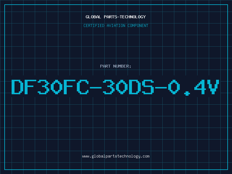 Aviation Part DF30FC-30DS-0.4V