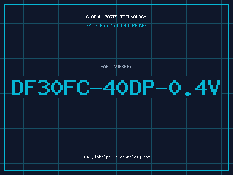 Aviation Part DF30FC-40DP-0.4V