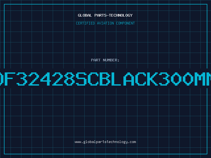Aviation Part DF32428SCBLACK300MM