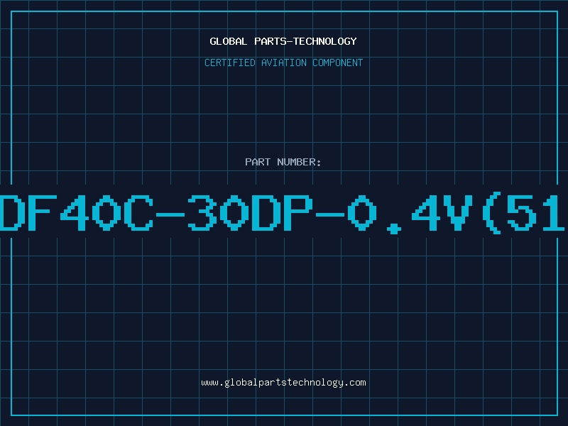 Aviation Part DF40C-30DP-0.4V(51