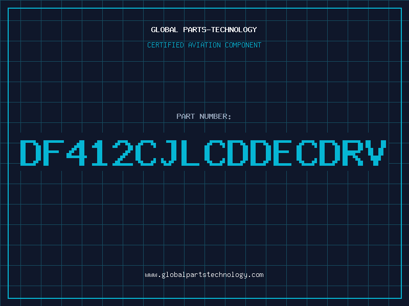Aviation Part DF412CJLCDDecDrv