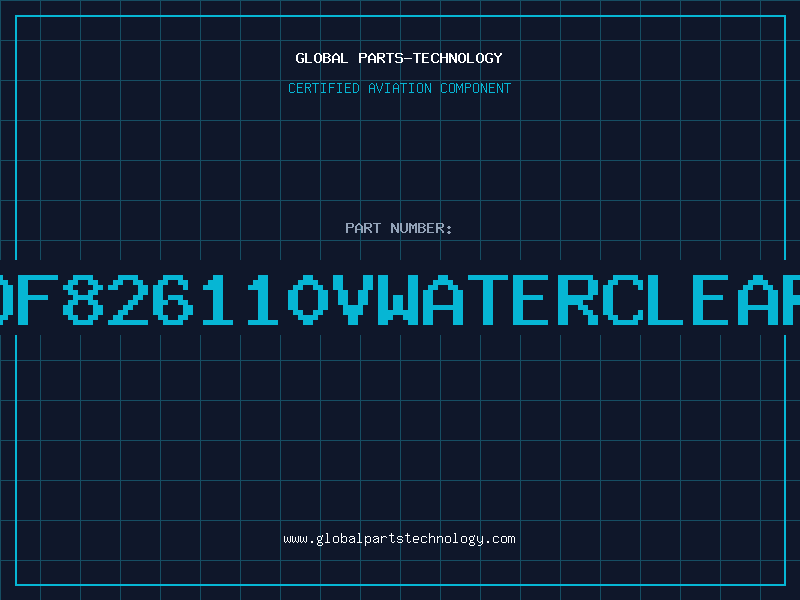 Aviation Part DF826110VWATERCLEAR