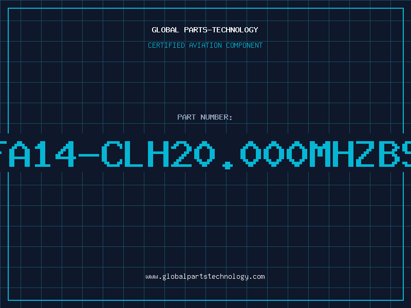 Aviation Part DFA14-CLH20.000MHZBS3