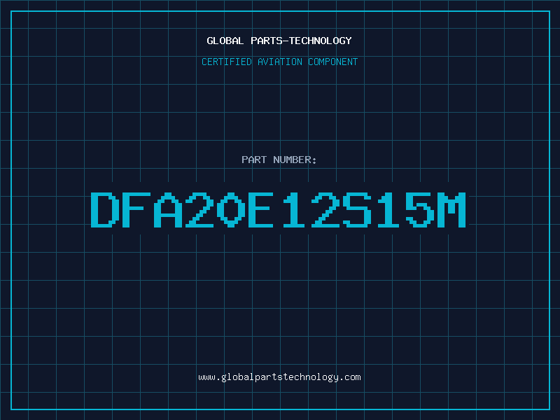 Aviation Part DFA20E12S15M