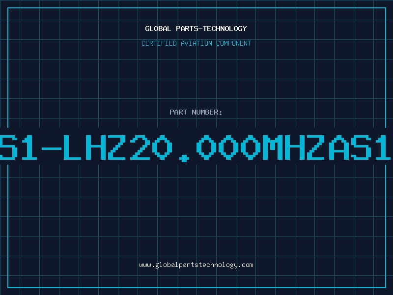 Aviation Part DFAS1-LHZ20.000MHZAS1003