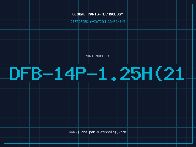 Aviation Part DFB-14P-1.25H(21