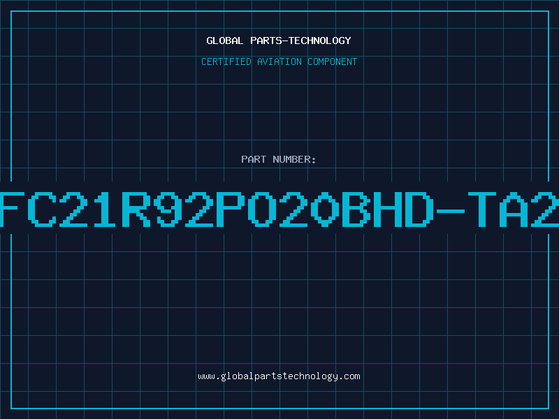 Aviation Part DFC21R92PO20BHD-TA21