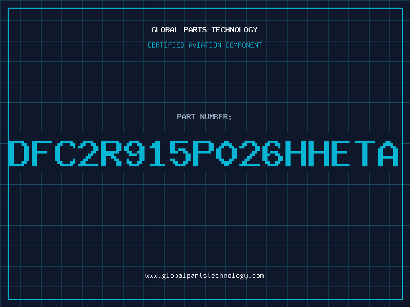 Aviation Part DFC2R915P026HHETA
