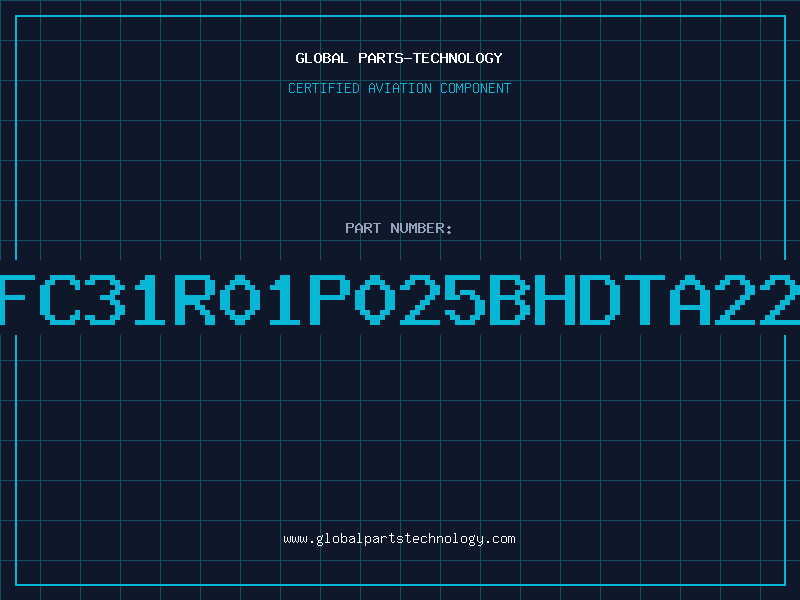 Aviation Part DFC31R01P025BHDTA221