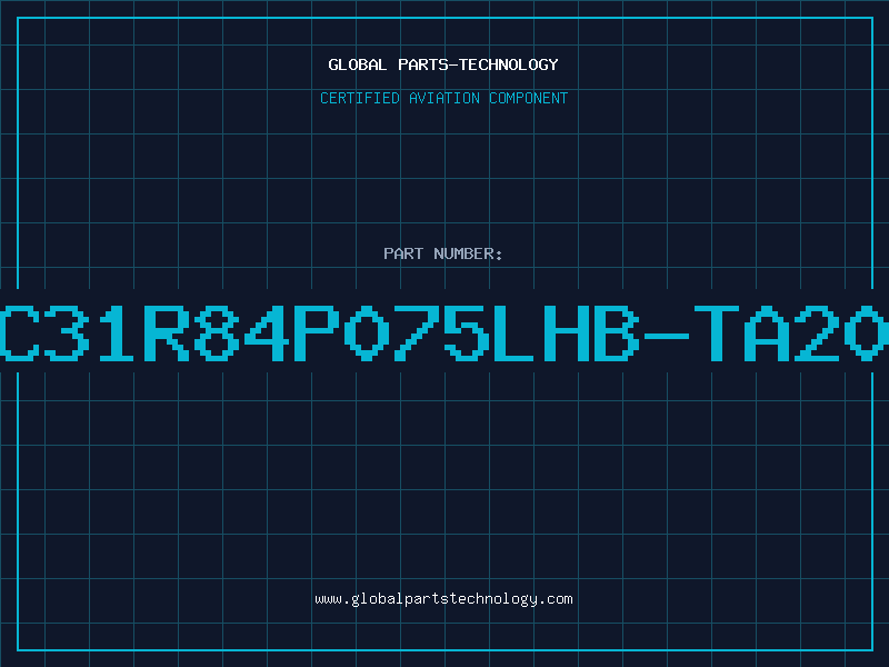 Aviation Part DFC31R84P075LHB-TA2030