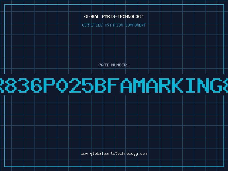 Aviation Part DFC3R836P025BFAMARKING=836CB