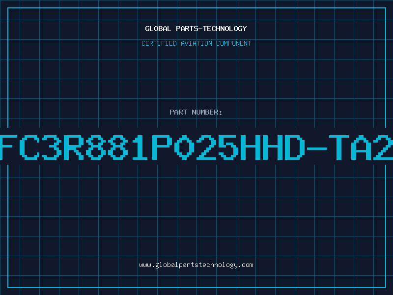 Aviation Part DFC3R881P025HHD-TA21
