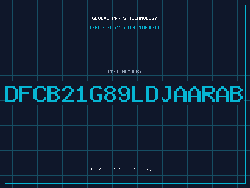 Aviation Part DFCB21G89LDJAARAB