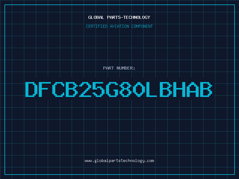 Aviation Part DFCB25G80LBHAB