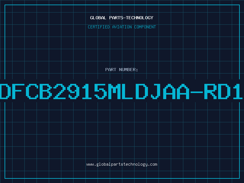 Aviation Part DFCB2915MLDJAA-RD1