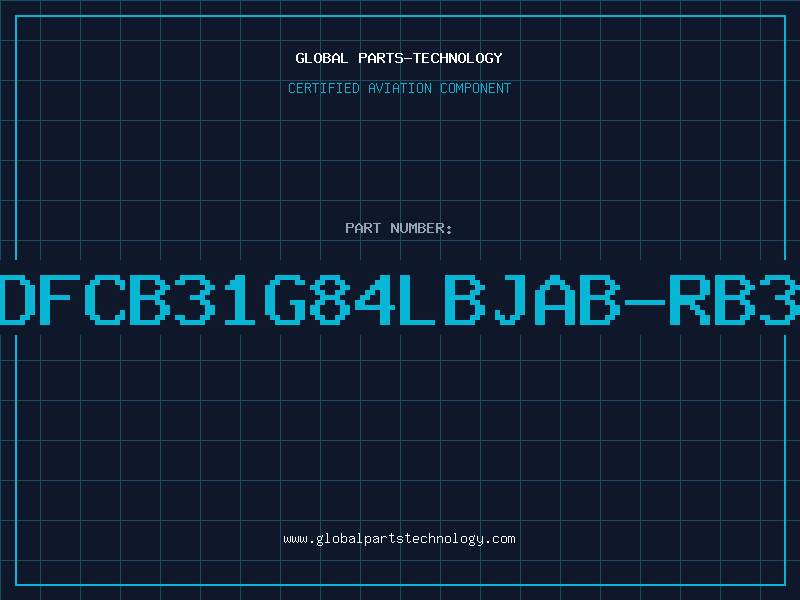 Aviation Part DFCB31G84LBJAB-RB3