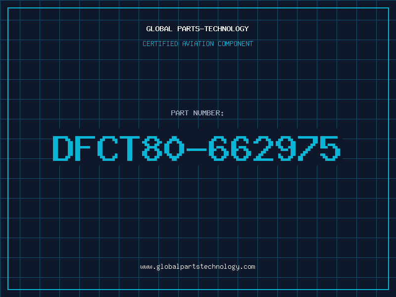 Aviation Part DFCT80-662975