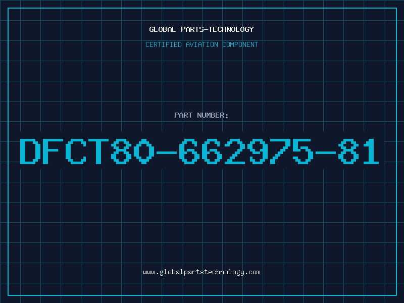 Aviation Part DFCT80-662975-81