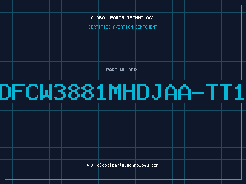 Aviation Part DFCW3881MHDJAA-TT1