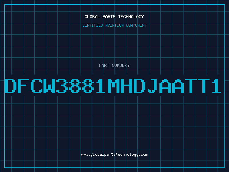 Aviation Part DFCW3881MHDJAATT1