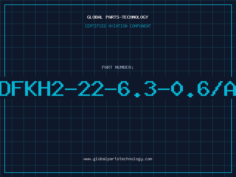 Aviation Part DFKH2-22-6.3-0.6/A