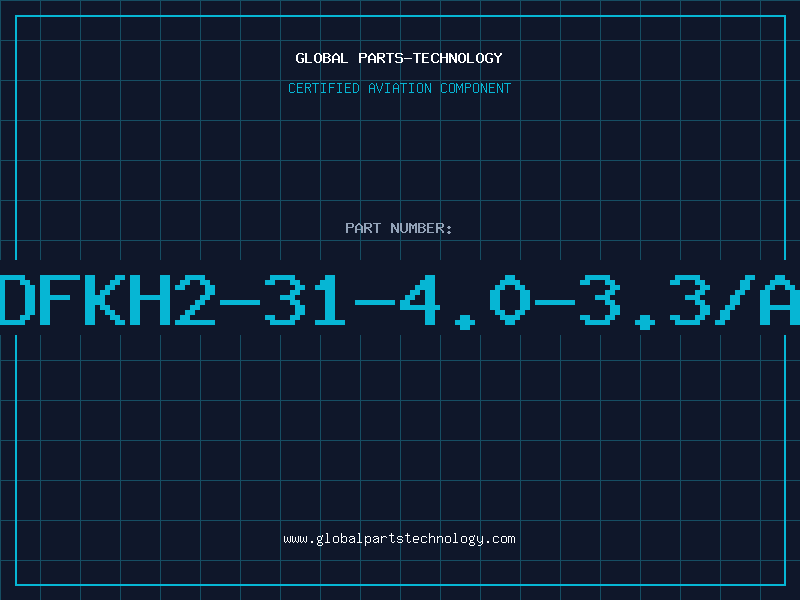 Aviation Part DFKH2-31-4.0-3.3/A