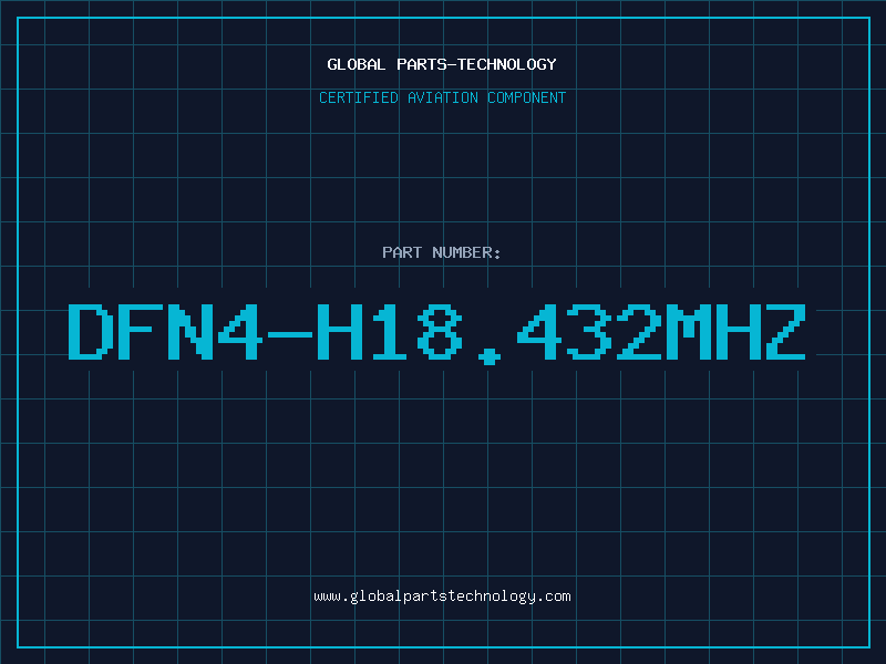 Aviation Part DFN4-H18.432MHZ