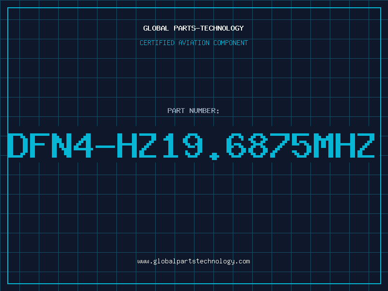 Aviation Part DFN4-HZ19.6875MHZ