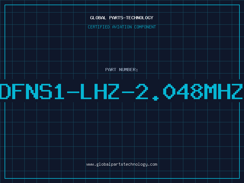Aviation Part DFNS1-LHZ-2.048MHZ