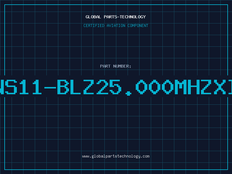 Aviation Part DFNS11-BLZ25.000MHzXI50