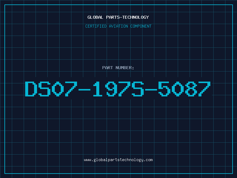 Aviation Part DS07-197S-5087
