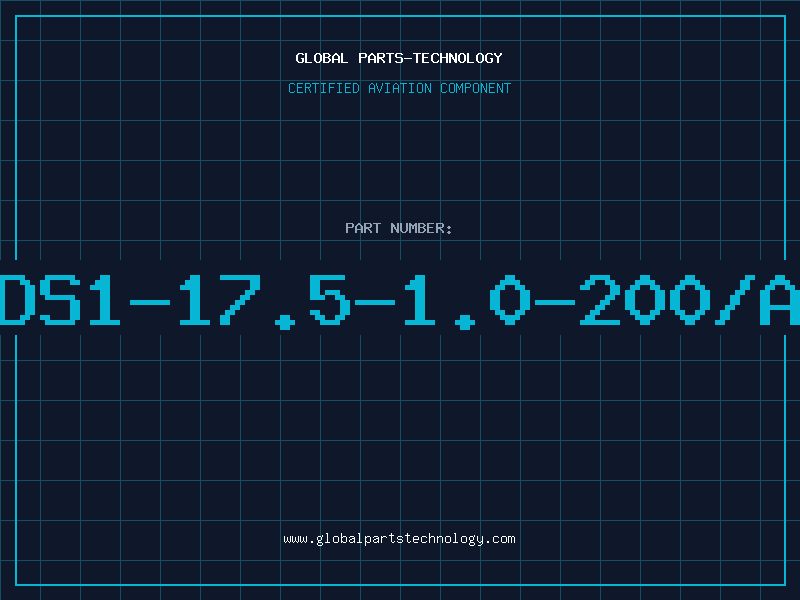 Aviation Part DS1-17.5-1.0-200/A