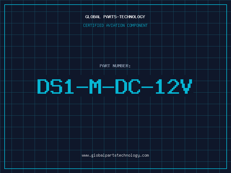 Aviation Part DS1-M-DC-12V
