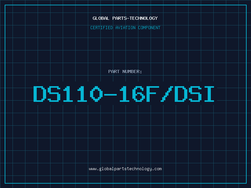 Aviation Part DS110-16F/DSI