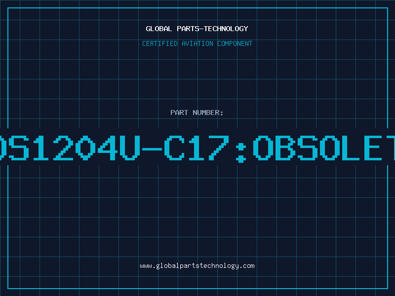 Aviation Part DS1204U-C17:OBSOLET