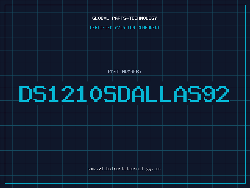Aviation Part DS1210SDALLAS92