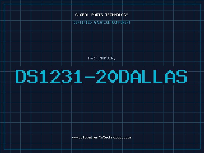 Aviation Part DS1231-20DALLAS