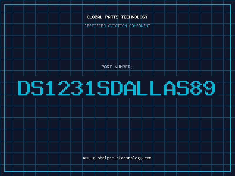 Aviation Part DS1231SDALLAS89