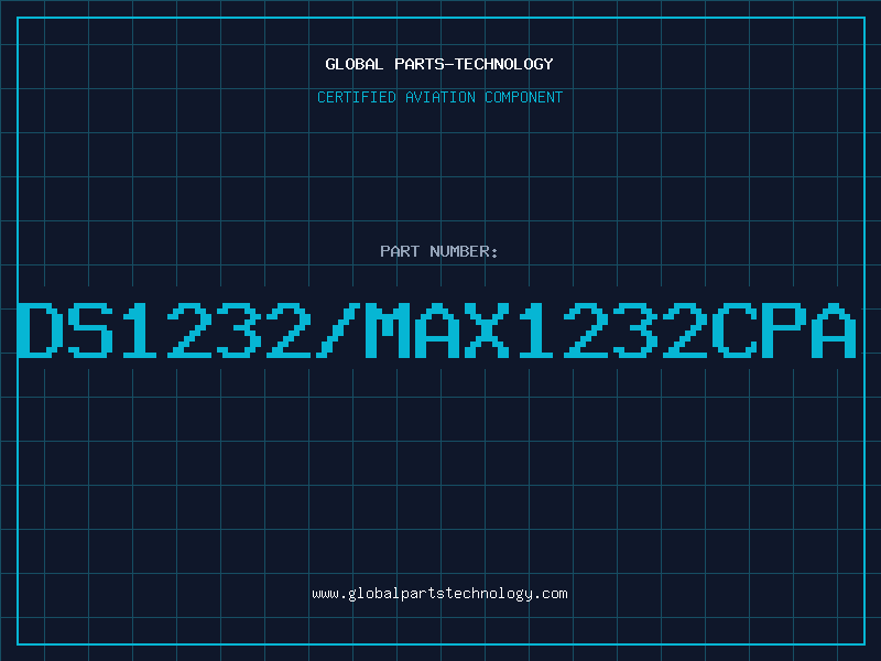 Aviation Part DS1232/MAX1232CPA