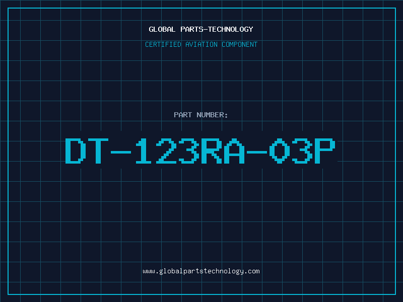 Aviation Part DT-123RA-03P