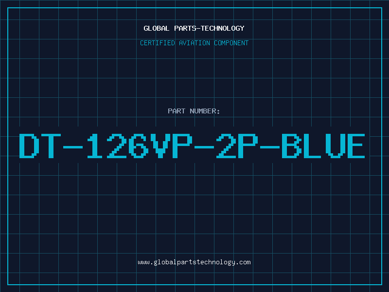 Aviation Part DT-126VP-2P-BLUE