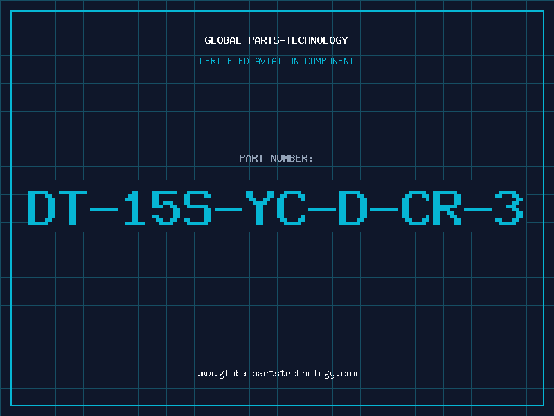 Aviation Part DT-15S-YC-D-CR-3