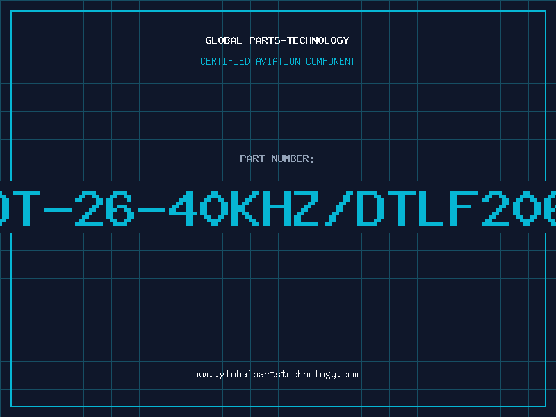 Aviation Part DT-26-40KHZ/DTLF206