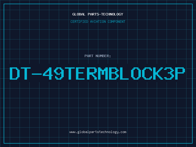 Aviation Part DT-49TERMBLOCK3P