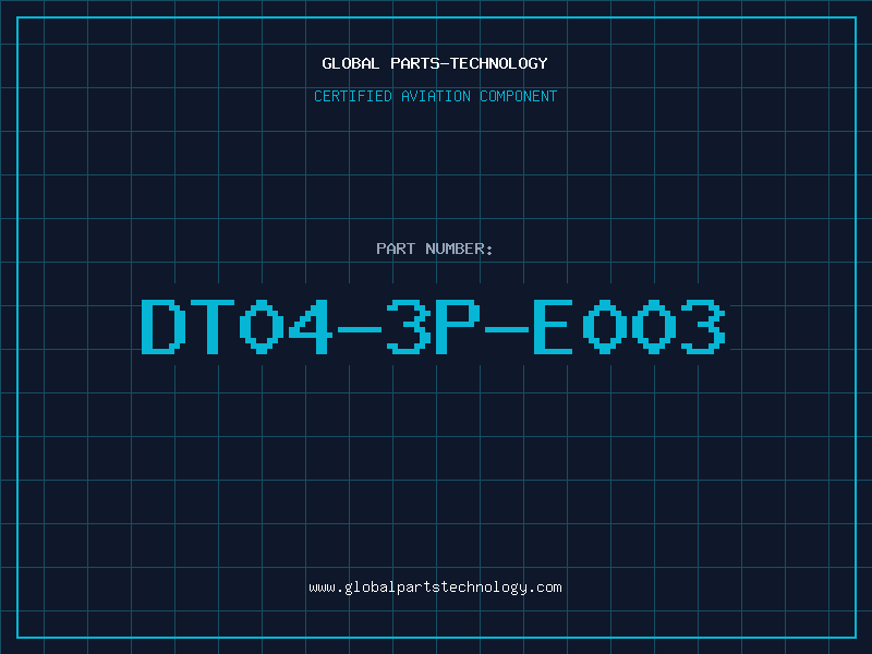 Aviation Part DT04-3P-E003