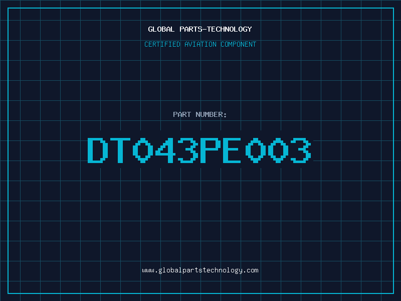 Aviation Part DT043PE003