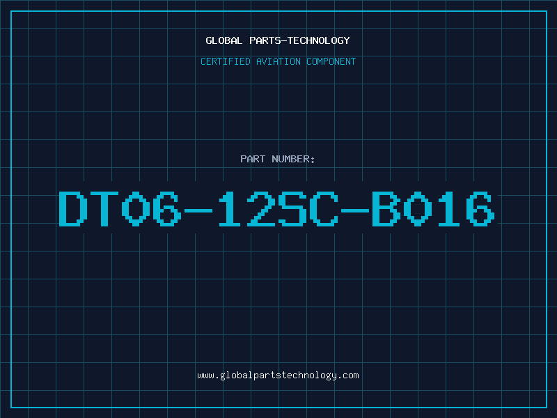 Aviation Part DT06-12SC-B016